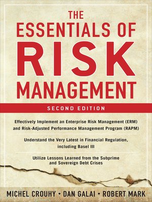cover image of The Essentials of Risk Management